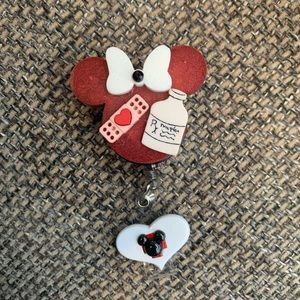 Minnie Nurse badge holder